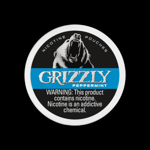 GRIZZLY Peppermint Pouches-7MG